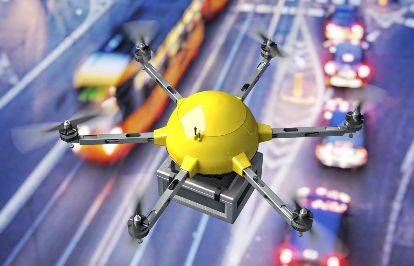 AirVein drones can transport small-sized standard / specialised cargo