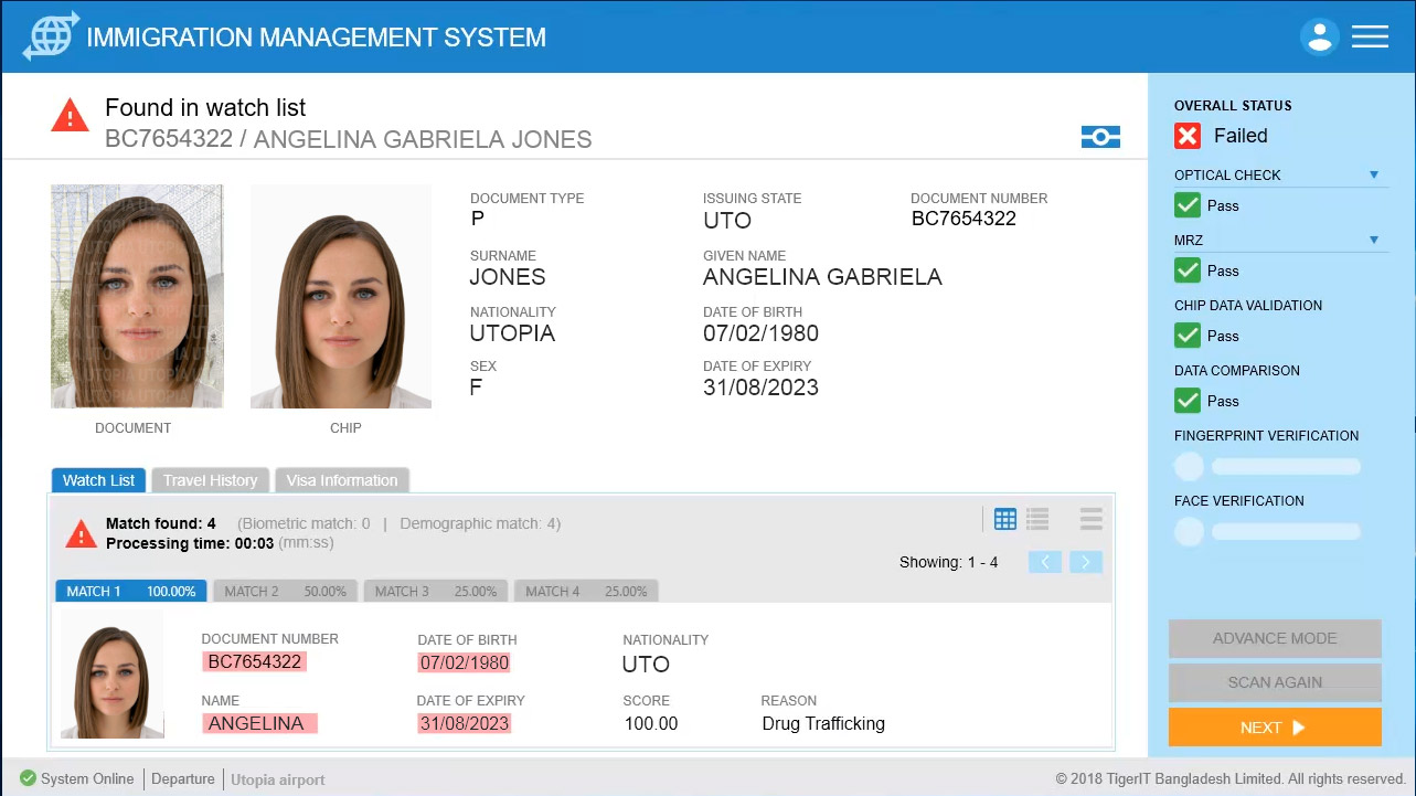 e-Passports have features specifically designed to enhance security
